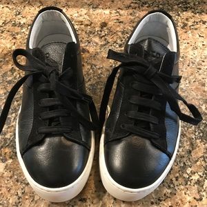 Freshly Picked Womens Ebony Classic LaceUp Sneaker